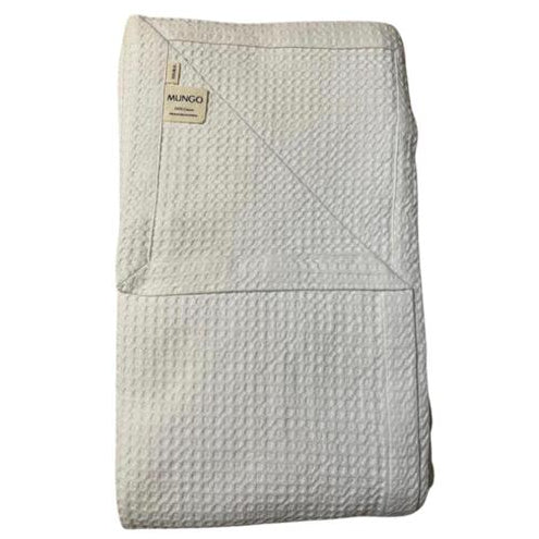 MUNGO COBBLE WEAVE BED COVER DOUBLE