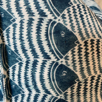 MAVROMAC BLOCKPRINT SCATTER CUSHION COVER