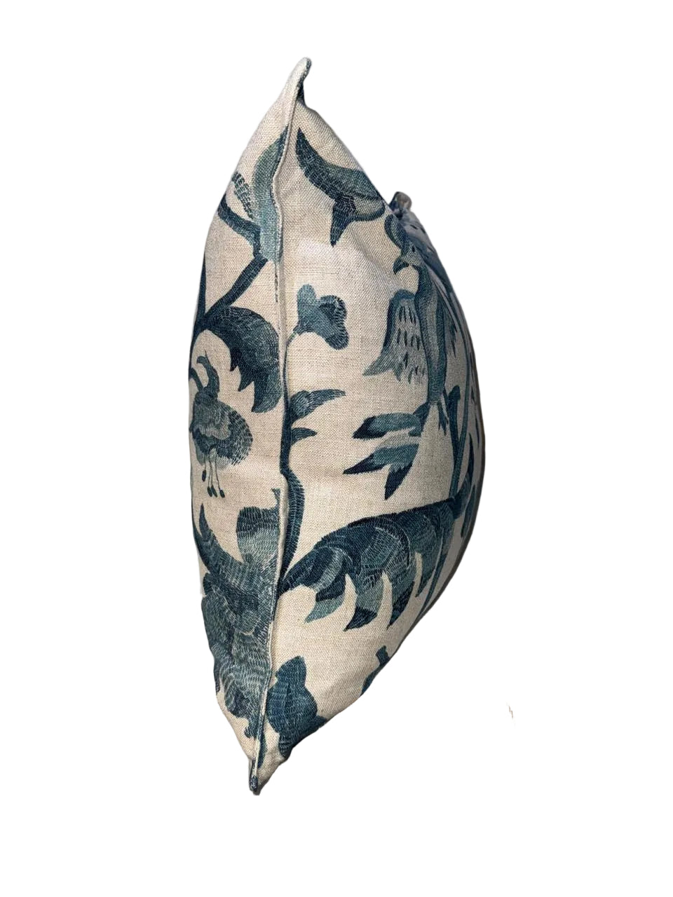 MYTHICAL BIRD BLUE SCATTER CUSHION COVER
