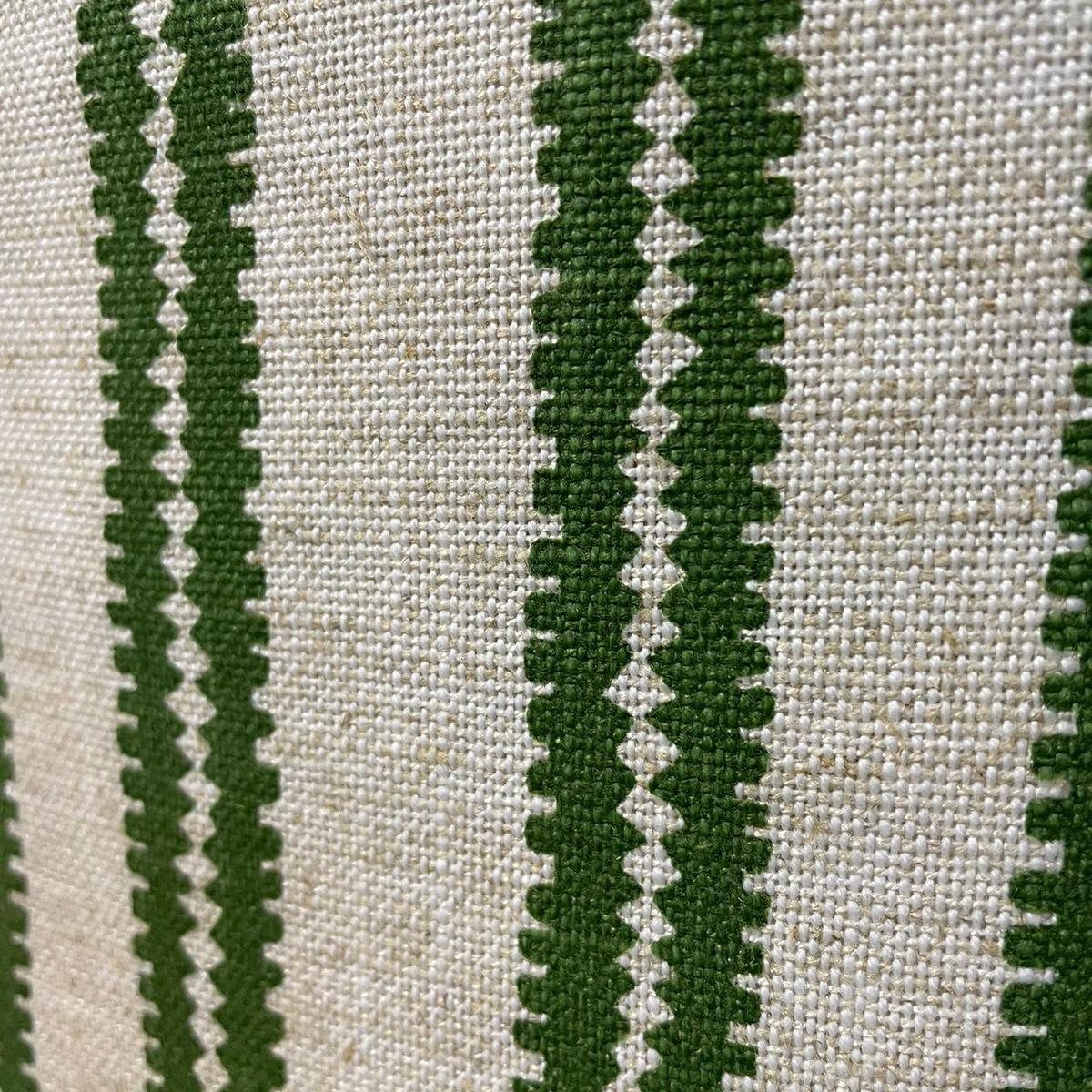 NDABELE STRIPE JADE CUSHION COVER ONLY