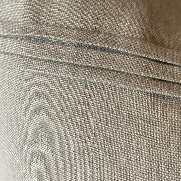 OLIVE LINEN CUSHION COVER