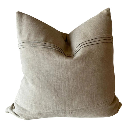 OLIVE LINEN CUSHION COVER