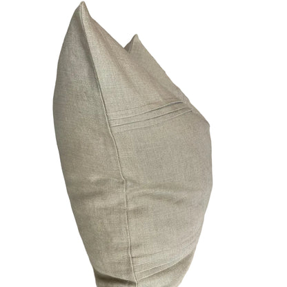 OLIVE LINEN CUSHION COVER