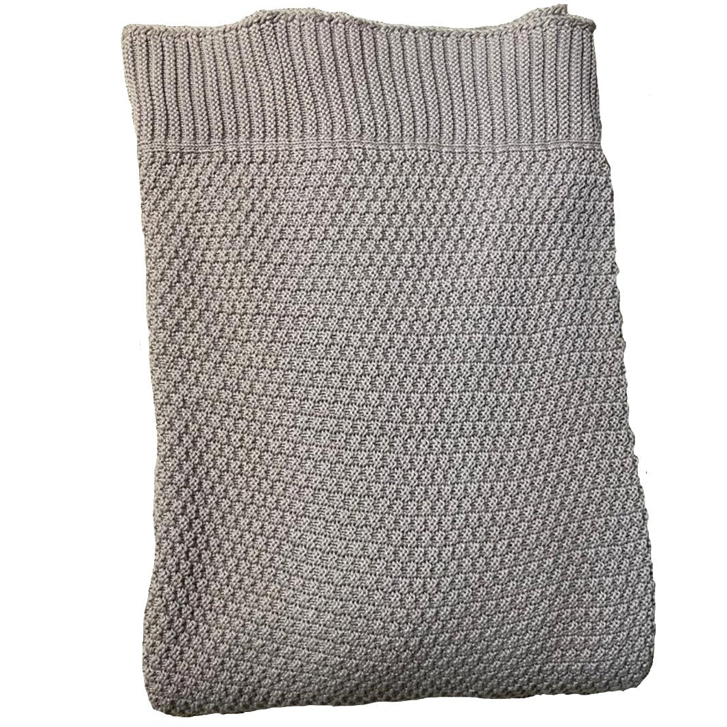 PURE COTTON BLANKET LAVENDER