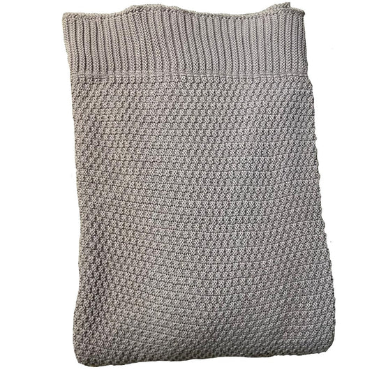 PURE COTTON BLANKET LAVENDER