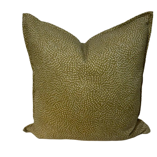Wheat patterned pillow scatter speckle