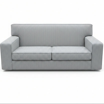 STRIPED 2 SEATER SOFA