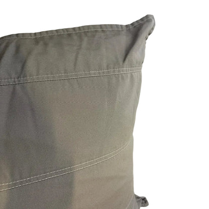 TAUPE STITCH SCATTER CUSHION INCLUDING INNER