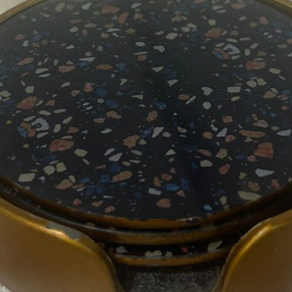 TERRAZZO COASTER SET