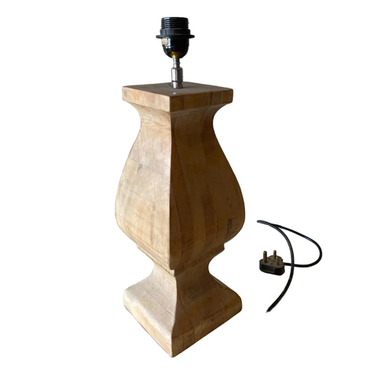 GATEHOUSE WOODEN LAMP LIGHT BASE