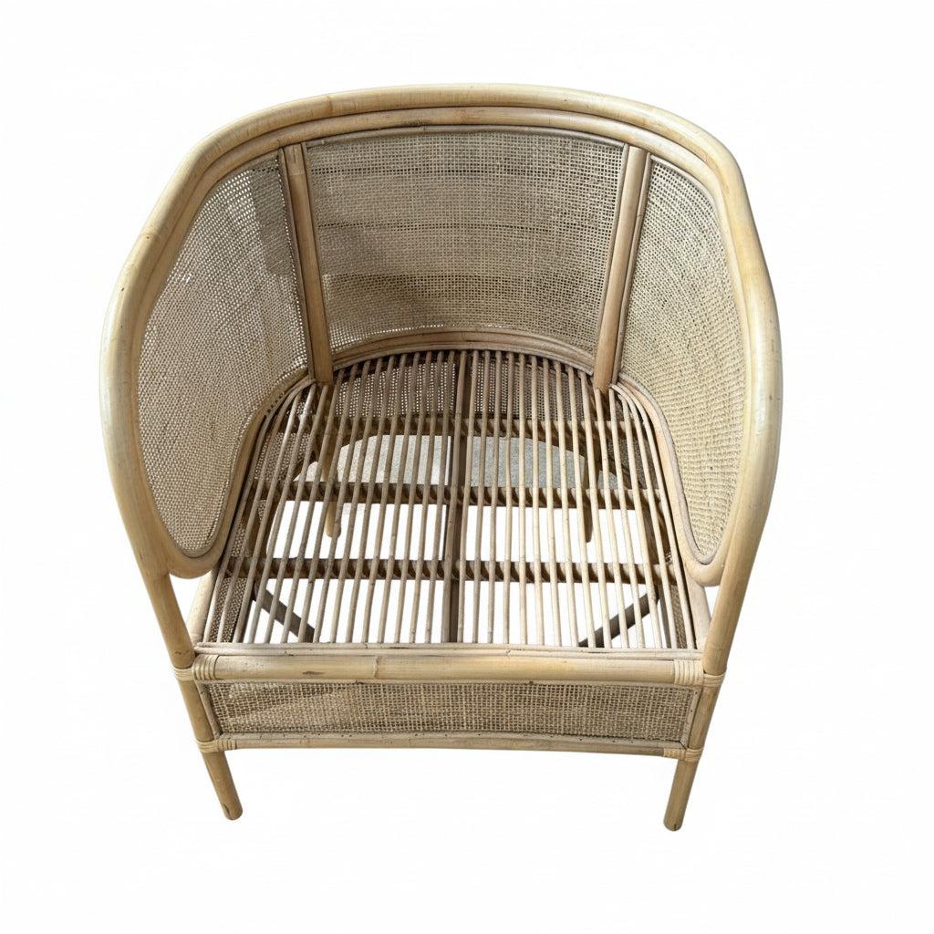 RATTAN TUB CHAIR