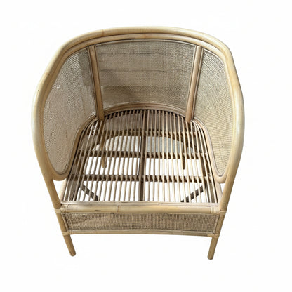 RATTAN TUB CHAIR