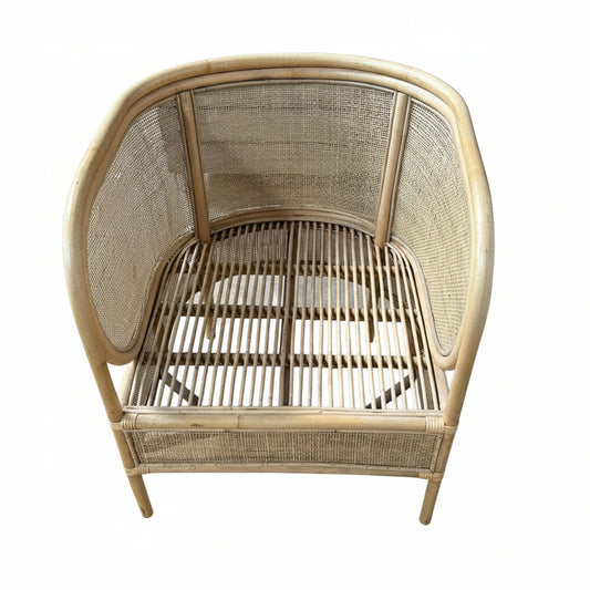 RATTAN TUB CHAIR