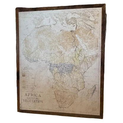 VINTAGE STYLE AFRICA MAP