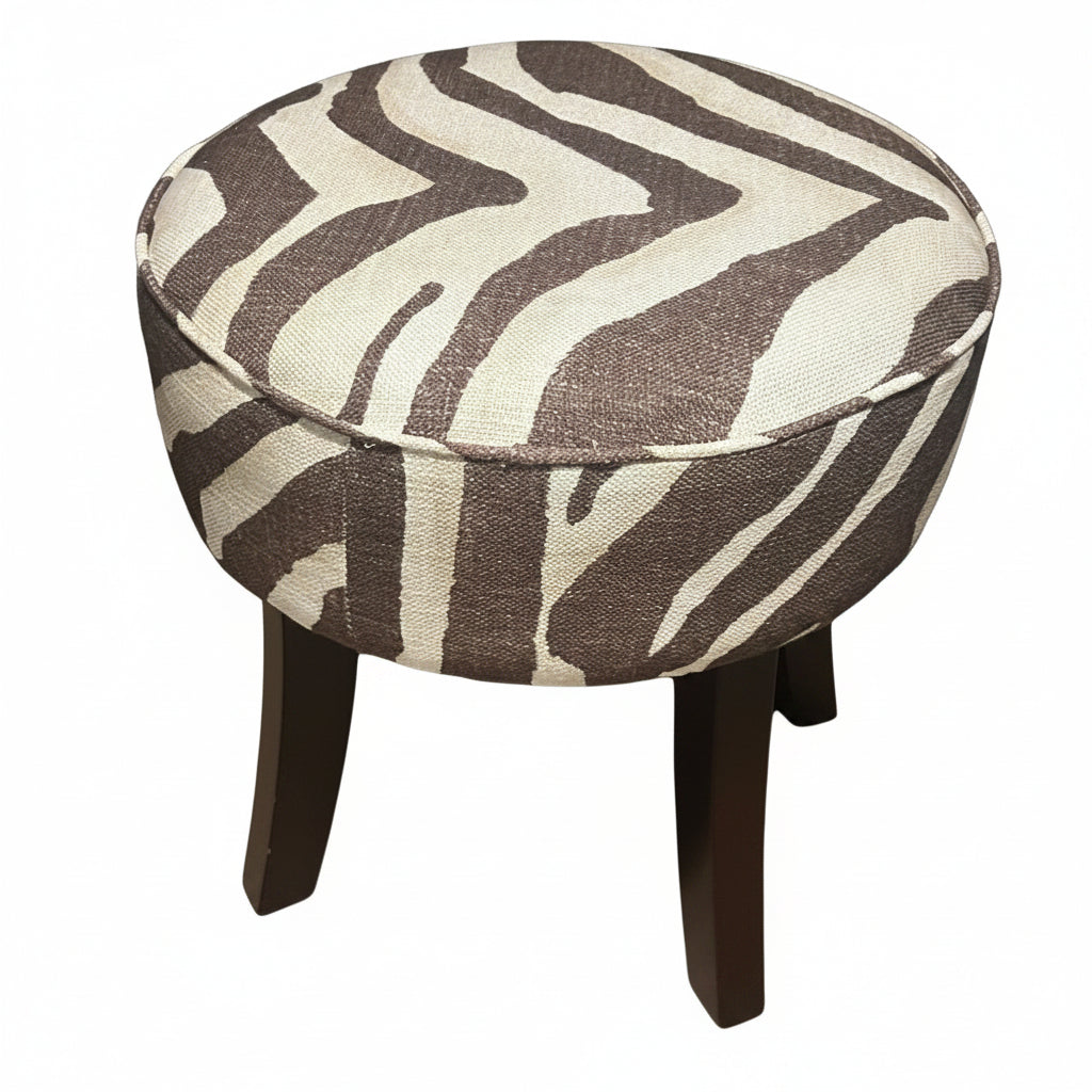 ZEBRA FOOTSTOOL