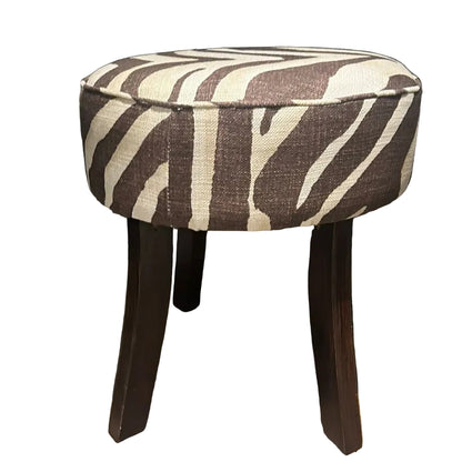 ZEBRA FOOTSTOOL