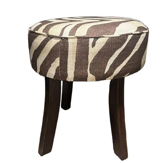 ZEBRA FOOTSTOOL