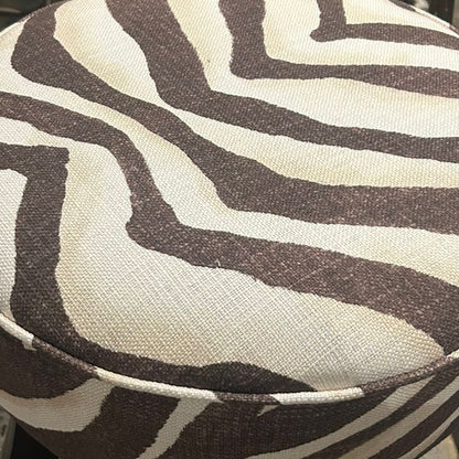 ZEBRA FOOTSTOOL